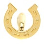Gold Horse Shoe Cufflinks