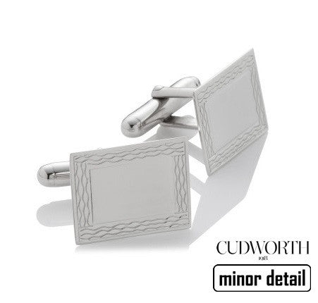 Bordered Square Cufflinks