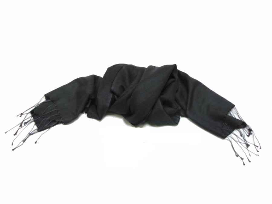 dlux Archer Silk Wool Cashmere Blend Scarf