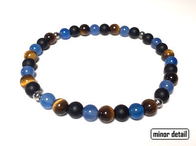 Multi Stone Coloured Beaded Bracelet