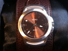 Nero Wide Band Watch