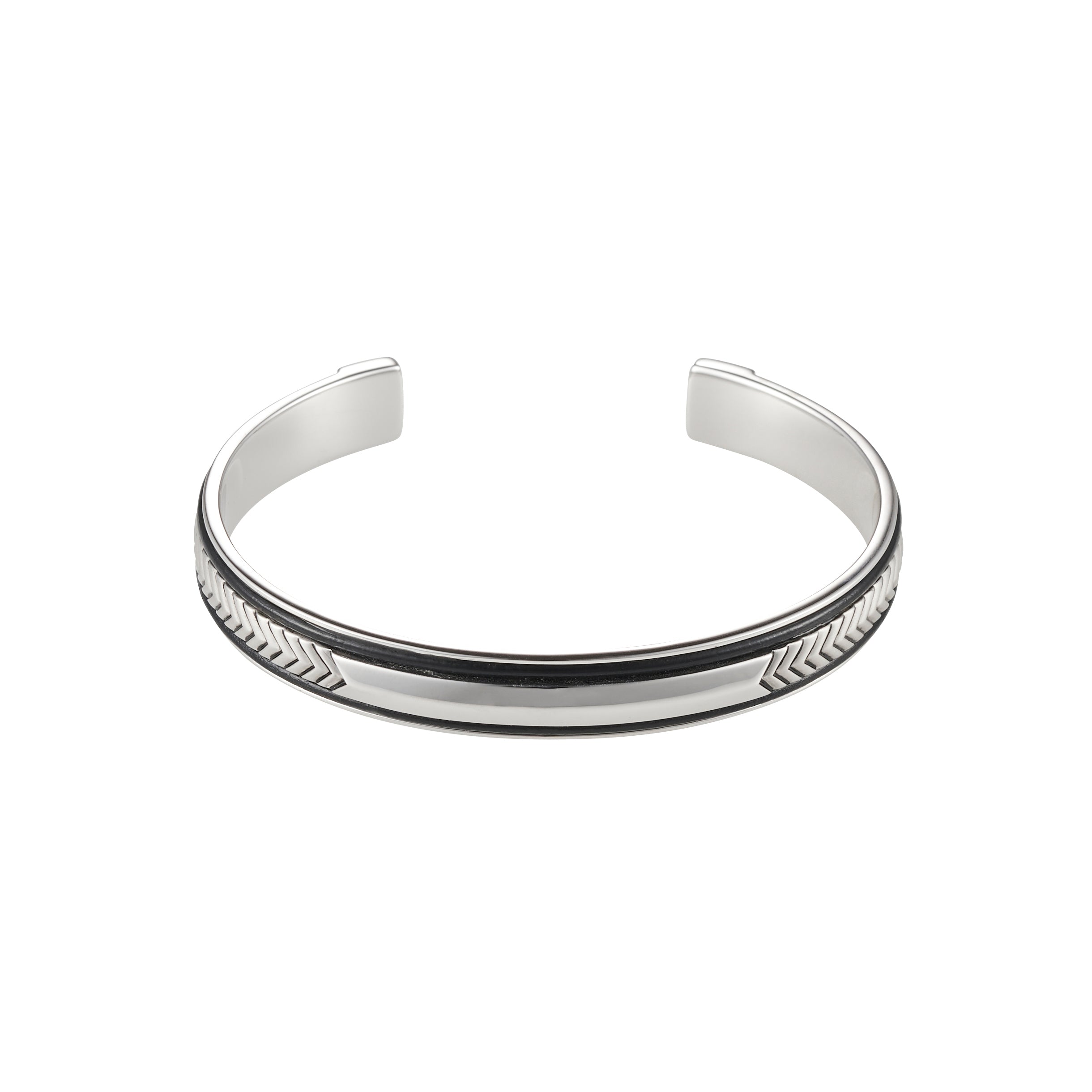 【20/80】STERLING SILVER ID BANGLE 3mm 20/80】トゥエンティーエイティー/ STERLING SILVER ID BANGLE