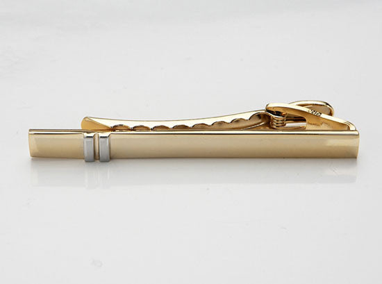 Tie Bar in Gold and Rhodium