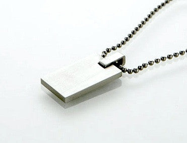 Mens Dog Tag Necklace