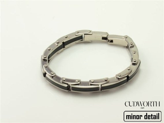 Cudworth Adjustable Black Lacquer Steel Bracelet by Cudworth Sydney