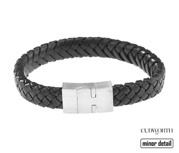 New Mens Leather Bracelet by Cudworth Sydney.