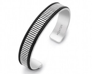 Hoxton Bold Sterling Silver Cuff Bracelet
