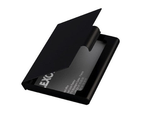 Lexon Business Card Holder in Black