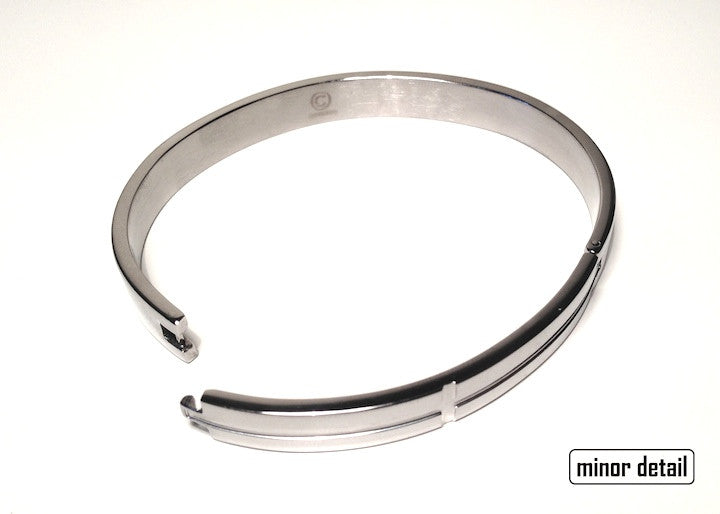 Steel and Carbon Fibre Bracelet