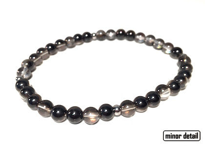 Mens Glass Beaded Bracelet