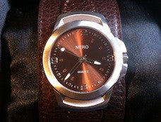 Nero Wide Band Watch