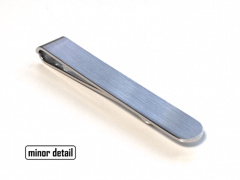 Brushed Steel Tie Bar